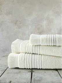 Σετ Πετσέτες 3τμχ (30x50 + 50x90 + 70x140) - Allora Light Beige 5206482181861