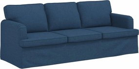 vidaXL Καναπές Μπλε 201 x 80 x 85 εκ ύφασμα