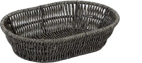 ΨΩΜΙΕΡΑ SYNTH. RATTAN ΟΒΑΛ S ΓΚΡΙ 22Χ14Χ5ΕΚ (smA)