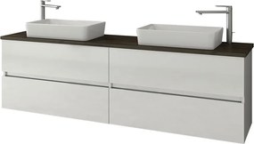 Drop Luxus 160 White Gloss Top MDF - Βάση Επίπλου Για Επιτραπέζιους Νιπτήρες