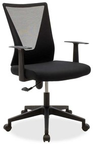 Intrahome Καρέκλα γραφείου διευθυντή Ghost Intrahome με ύφασμα mesh χρώμα μαύρο | SKU: INTRAPA-170111137
