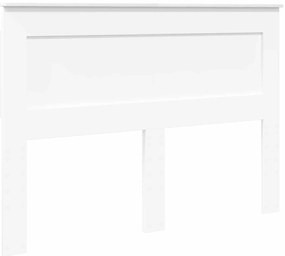 vidaXL Κρεβάτι Αποθήκης Λευκό 150 x 200 cm Επεξεργασμένο ξύλο