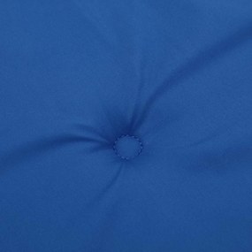 vidaXL Μαξιλάρι Σεζλόνγκ Μπλε Ρουά (75+105) x 50 x 4 εκ.