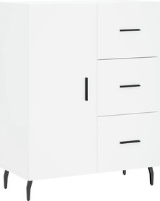 vidaXL Ντουλάπι Λευκό 69,5x34x180 εκ. από Επεξεργασμένο Ξύλο