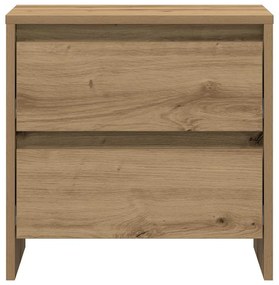 vidaXL Κομοδίνο artisan δρυς 45 x 34 x 44.5 εκ Επεξεργασμένο ξύλο