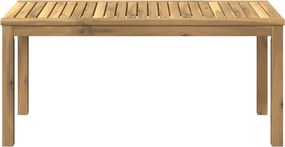 vidaXL Τραπεζάκι σαλονιού Λευκό 50 x 100,5 x 45 εκ.