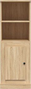 vidaXL Ντουλάπι Sonoma δρυς 36x35,5x103,5 cm από Επεξεργασμένο Ξύλο