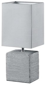 Επιτραπέζιο Φωτιστικό Ping R50131087 Grey RL Lighting Κεραμικό