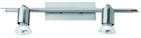 Φωτιστικό Τοίχου-Απλίκα Tip 15-6365 2X50W 47,5x10x12cm Chrome Gloria Metal