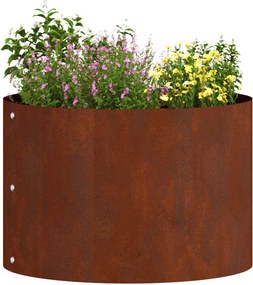 vidaXL Δακτύλιος γλάστρας 5 pcs Καφέ 30 x 30 x 20 cm