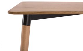 ΤΡΑΠΕΖΙ MINIMAL HM008.04 ΦΥΣΙΚΟ ΞΥΛΙΝΑ ΠΟΔΙΑ ΟΞΙΑ 120Χ80X73Υ εκ.