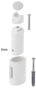 Adler AD 7824, 600W, 13 λωρίδες θέρμανσης, πίνακας ελέγχου LED, , IP24, λευκό