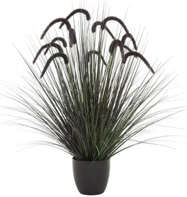 Τεχνητό Φυτό Χορτάρι Pennisetum 1301-6 104cm Black Supergreens PVC