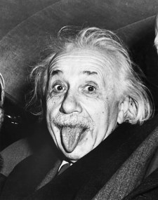 Φωτογραφία Albert Einstein Sticking Out His Tongue, Bettmann