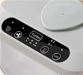 Aνεμιστήρας USB Υδρονέφωσης 7.5W Αρωματιστής Χώρου - Γκρι