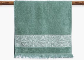 Πετσέτα Προσώπου (50x90) Nef-Nef Homeware Jetrix Green 500gsm