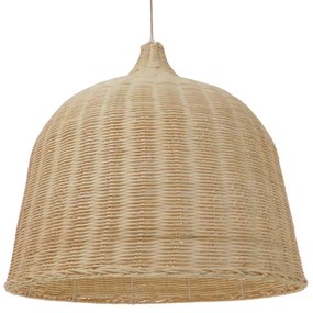 01370 GloboStar® GLOBOSTAR® BAHAMAS 01370 Boho Κρεμαστό Φωτιστικό Οροφής με Ντουί 1 x E27 AC 220-240V IP20 - Μπεζ - Μ60 x Π60 x Υ60cm