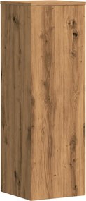 vidaXL Βάσεις Φυτών 2 τεμ. Αρτισιανή Δρυς 33x33x100 εκ. Επεξ. Ξύλο