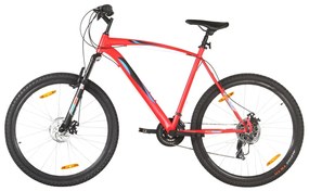 Ποδήλατο Mountain 29'' Κόκκινο με 21 Ταχύτητες &amp; Σκελετό 53 εκ.
