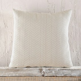 Μαξιλαροθήκη Διακοσμητική Ewan Beige Ρυθμός 40Χ40 Βαμβάκι-Πολυέστερ