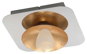 Φωτιστικό Οροφής - Πλαφονιέρα Led 97521 Silver - Gold Torano Eglo Μέταλλο