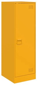 vidaXL Ντουλάπι Μουσταρδί 34,5x39x107 εκ. από Ατσάλι