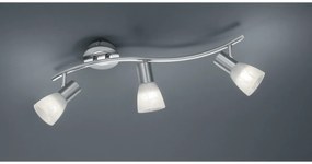 Φωτιστικό Οροφής 3xE14 4,9W IP20 Levisto Trio Lighting 871010307 Νίκελ Ματ