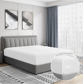 Stewehome Ελαστικό σεντόνι μωρού από 100% βαμβάκι 70x140 cm