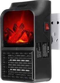 Κεραμικό Αερόθερμο τοίχου 900W Flame Heater