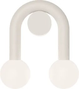 Απλίκα Τοίχου Rigoberta Wall Direct Super Curved Λευκό