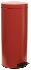 Κάδος Απορριμμάτων 16lt 16-2053-503 Soft Close Red Mat Pam Co Μέταλλο