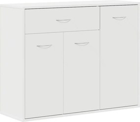 vidaXL Μπουφές Λευκός 88 x 30 x 70 εκ. από Επεξ. Ξύλο