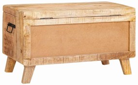 vidaXL Κουτί αποθήκευσης 70 x 35 x 40 εκ. Μασίφ ξύλο μάνγκο