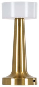 Φωτιστικό Επιτραπέζιο Επαναφορτιζόμενο Nanna 76475 Φ9x21cm Dim Led 105lm 1,5W 1500/4500/6000K Gold G Πλαστικό