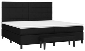 ΚΡΕΒΑΤΙ BOXSPRING ΜΕ ΣΤΡΩΜΑ ΜΑΥΡΟ 200X200 ΕΚ. ΥΦΑΣΜΑΤΙΝΟ 3136623