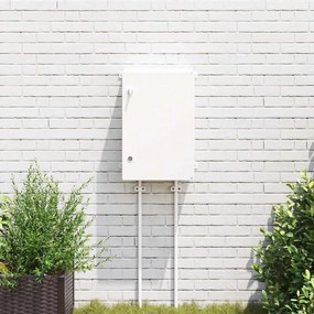 vidaXL Ντουλάπι Ελέγχου Γκρι 40 x 20 x 60 εκ. ΑΒΣ Πλαστικό