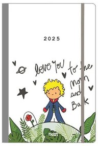 Next ημερολόγιο 2025 Trends ημερήσιο flexi με λάστιχο 12x17εκ. Little prince  τμχ.