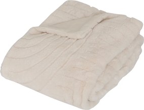 Κουβέρτα Γούνινη Ημίδιπλη (180x230) A-S Arka Ivory 212413