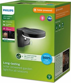 Απλίκες τοίχου Philips 1,3 W 250 Lm Ηλιακό Στρόγγυλο (3000 K)