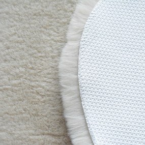 Χαλί Διαδρόμου Γούνινο (80x120) New Plan Puffy FC3 Beige
