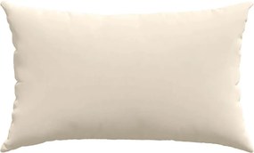 vidaXL Μαξιλάρι Καναπέ 2 pcs Μπεζ 50 x 30 cm ύφασμα