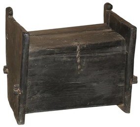 Διακοσμητικό Κουτί Μπαούλο Μαύρο 73cm Enok 076-532-00 Affari Of Sweden-076-532-00-Μαύρο 076-532-00