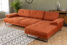 Corner Sofa Mustang Small Right - Orange Orange