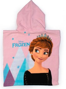 Παιδικό Πόντσο (50x100) Dimcol Frozen 88 Pink