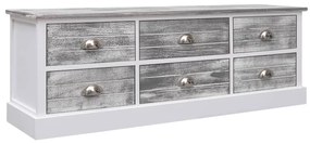 vidaXL Έπιπλο Χολ / Εισόδου Γκρι 115 x 30 x 40 εκ. Ξύλινο