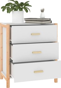 vidaXL Ντουλάπι Λευκό 62 x 38 x 70 εκ. από Επεξεργασμένο Ξύλο