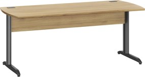 Γραφείο Simplo II-Φυσικό – Ανθρακί-Μήκος: 180 εκ.