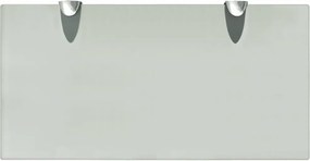 vidaXL Ράφι Τοίχου 8 χιλ. 40 x 20 εκ. Γυάλινο