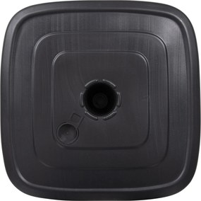 ΠΛΑΣΤΙΚΗ ΒΑΣΗ ΟΜΠΡΕΛΑΣ ΜΕ ΡΟΔΑ SOLBAS HM6113.02 ΑΝΘΡΑΚΙ- ΚΟΝΤΑΡΙ 33/50mm 46,5x23,5Υ