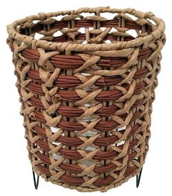 Φανάρι Ψάθινο Καφέ ESPIEL Δ23x29εκ. LUG106